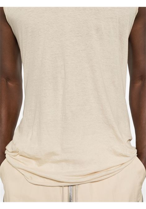 basiic sl t tank top man sand RICK OWENS | RU01F2151 UC138